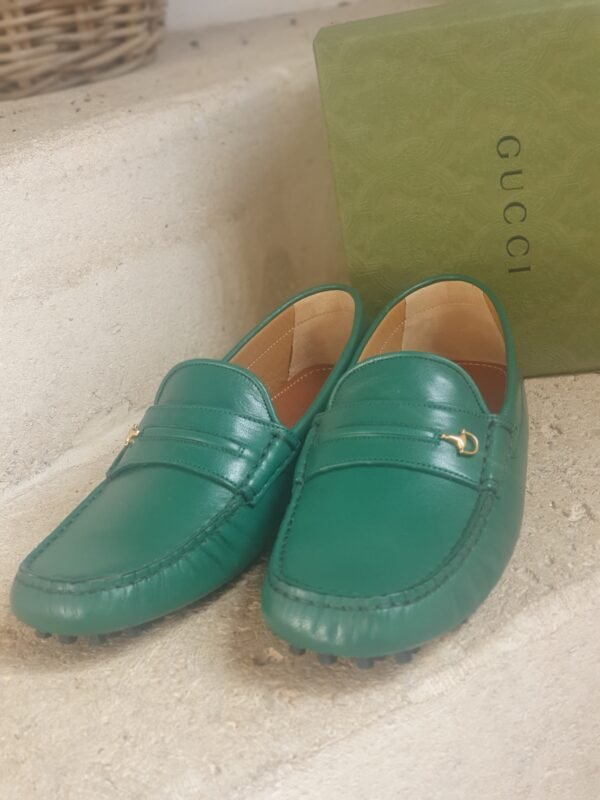 Mocassins en cuir Gucci